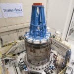 NASA Orion on Team Corporation Mdof Vibration Table – Mechanical Vibration Facility (MVF)2