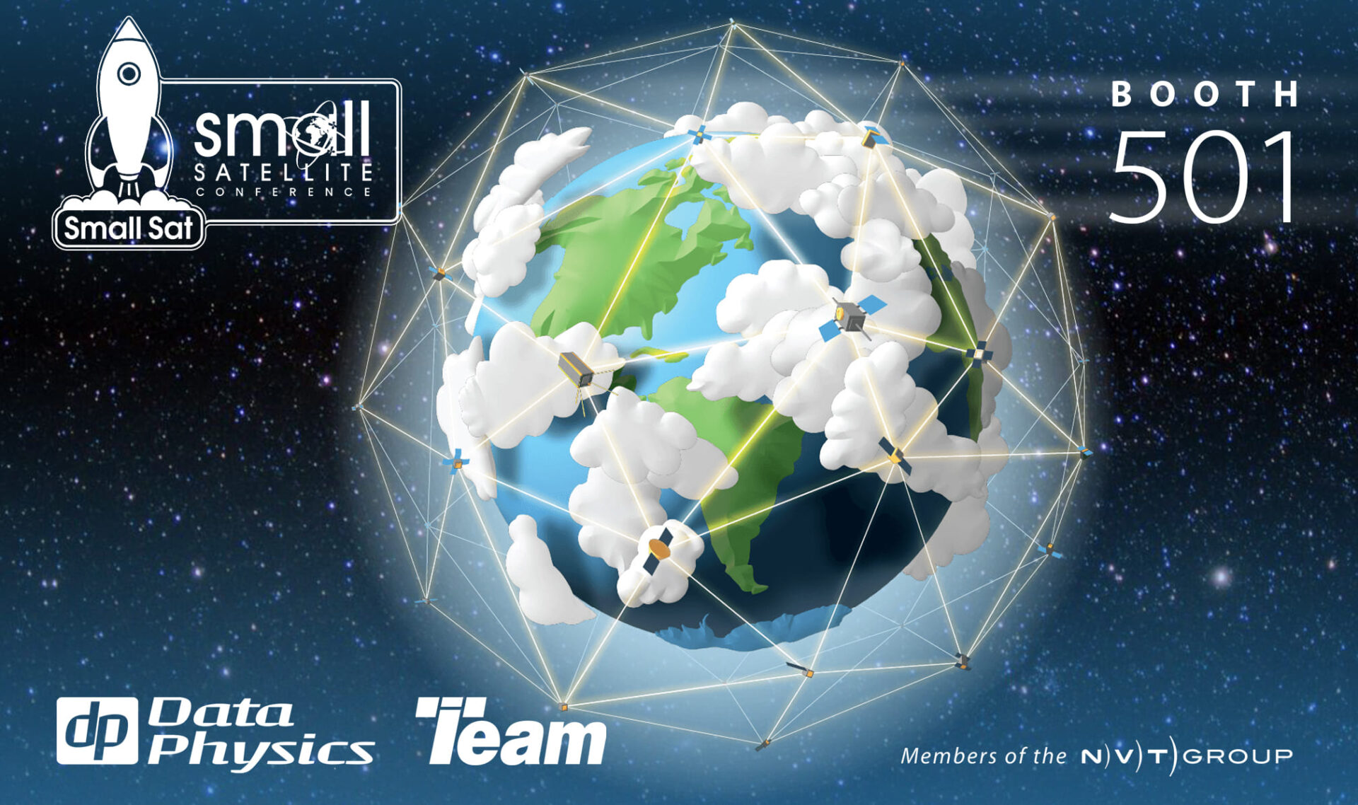 Data Physics and Team Corporation — Delivering Experience and Expertise to your Aerospace & Satellite Qualification Testing. Visit us in booth 501 at the 40th Small Satellite Conference