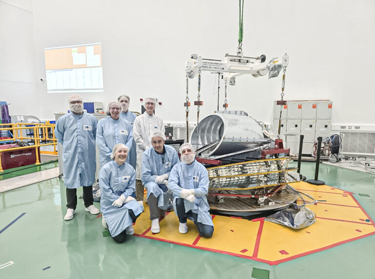 ESA Ariel vibration testing at RAL NSTF may 2026