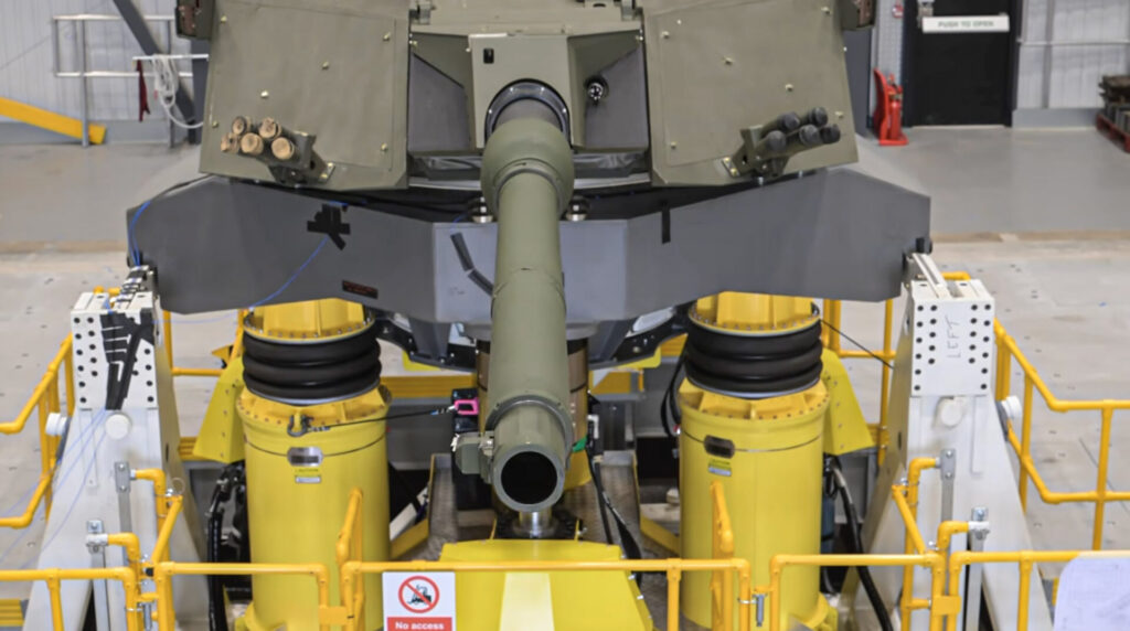 Rheinmetall UK’s Vibration Test Facility in Telford is designed to recreate the demanding conditions that complex systems face in the real world. With the ability to move up to 40 tons across three axes – vertical, pitch and roll – it gives engineers the ability to test, measure and understand how systems perform under pressure.